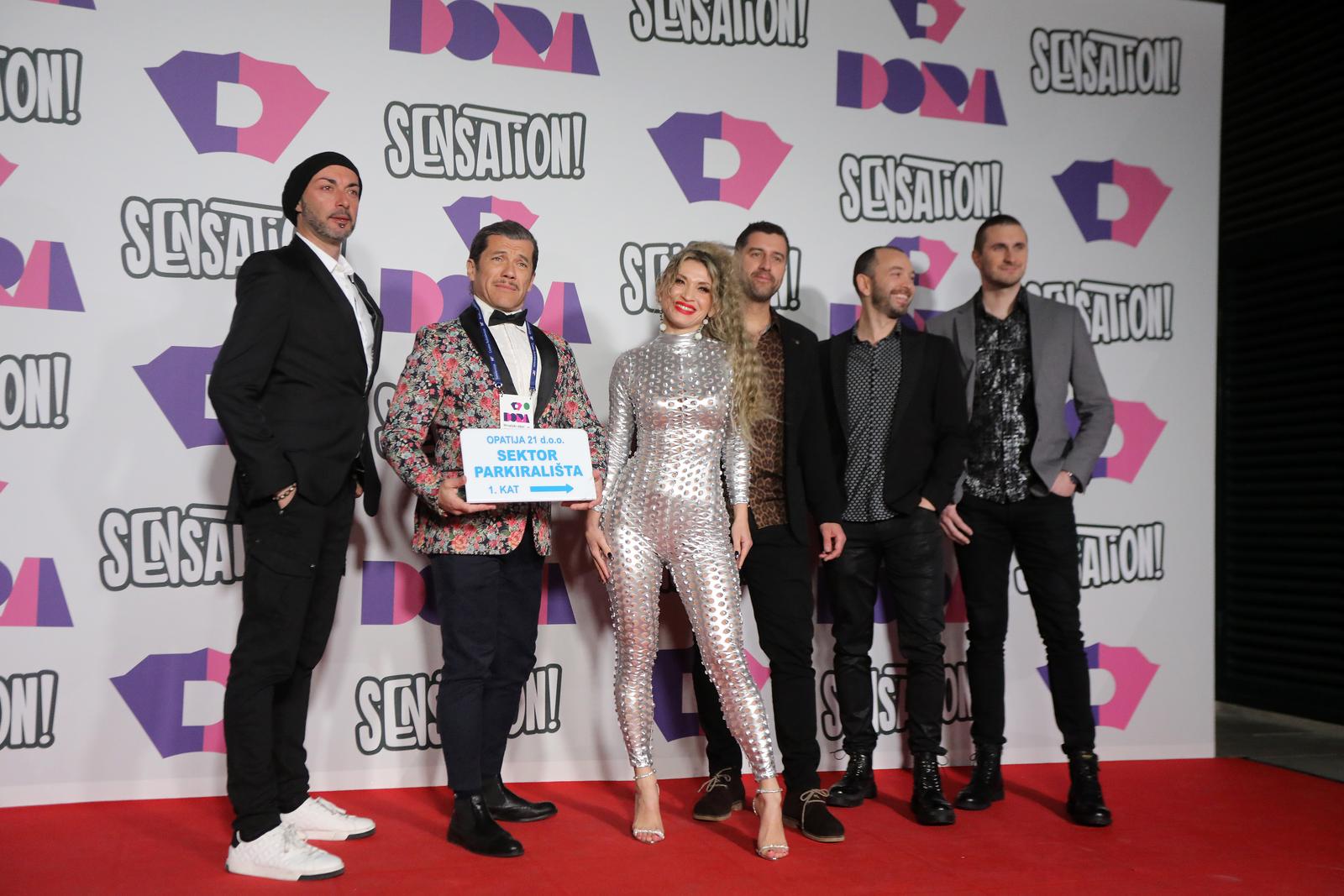 Opatija: Izvođači stigli u dvoranu Marino Cvetković gdje će se održati “Dora 2023.”