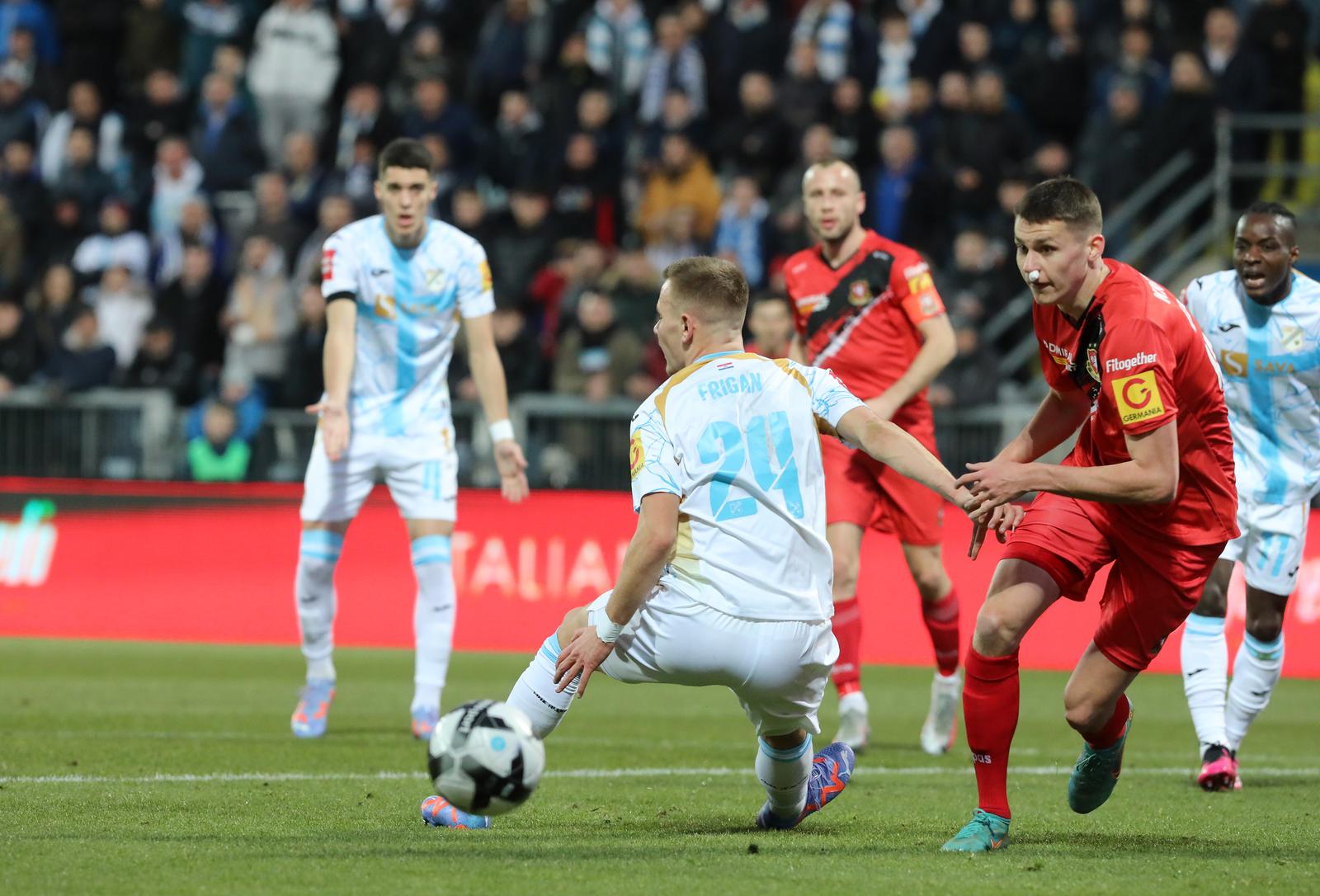 Susret Rijeke i Gorice u posljednjoj utakmici kola Susret Rijeke i Gorice u posljednjoj utakmici kola