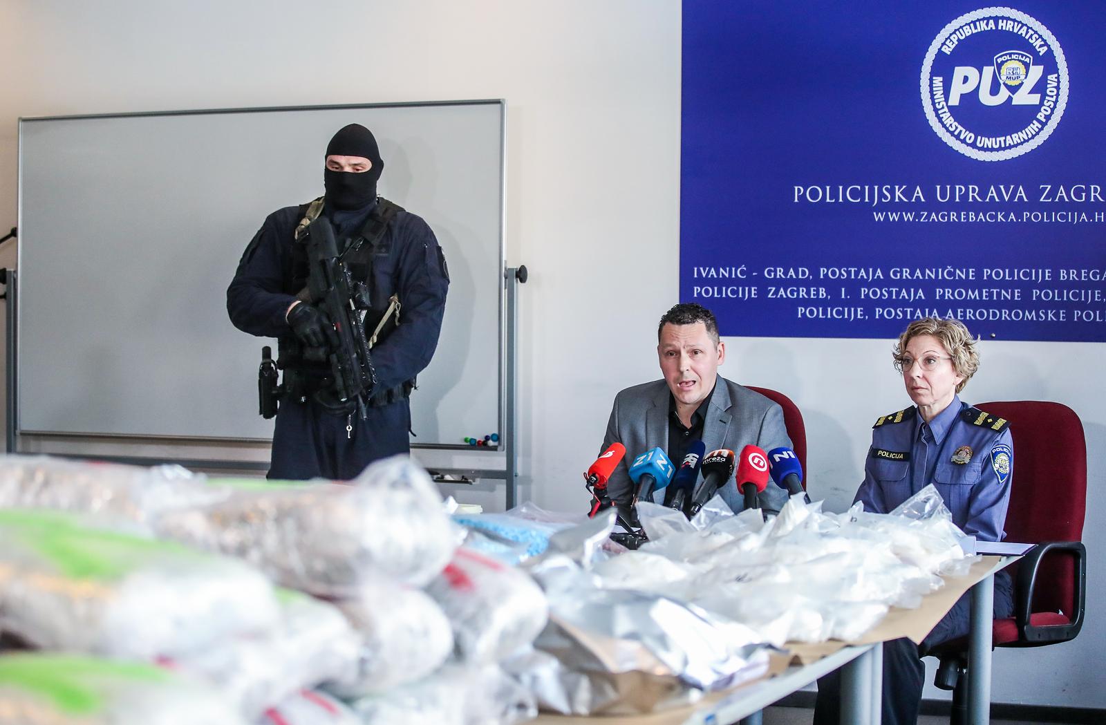 Zagreb: Policija zaplijenila više od 400 kilograma droge Zagreb: Policija zaplijenila više od 400 kilograma droge