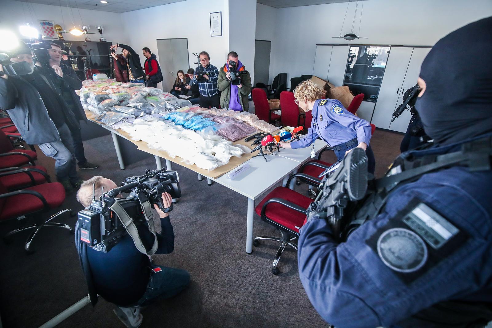 Zagreb: Policija zaplijenila više od 400 kilograma droge Zagreb: Policija zaplijenila više od 400 kilograma droge