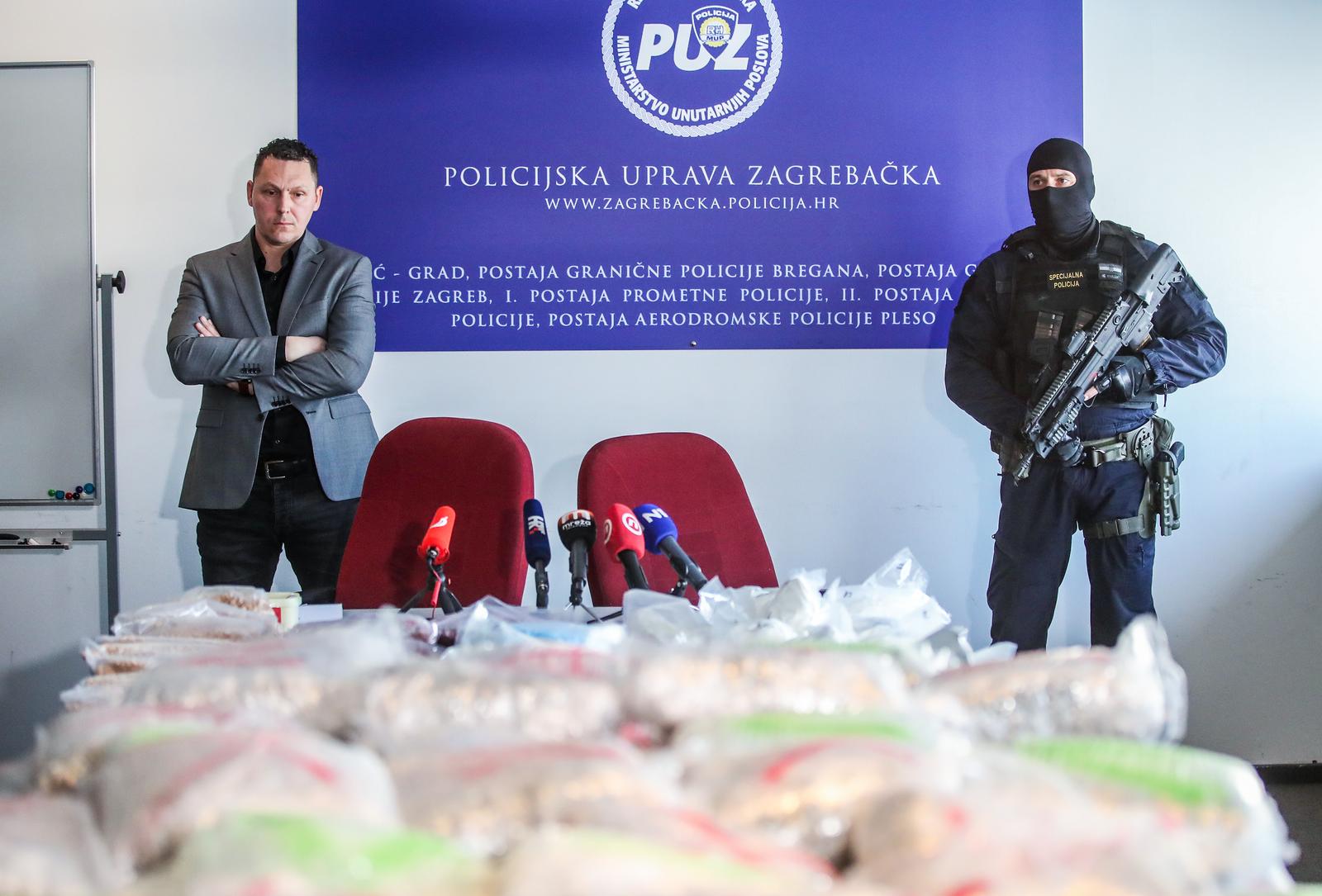 Zagreb: Policija zaplijenila više od 400 kilograma droge Zagreb: Policija zaplijenila više od 400 kilograma droge