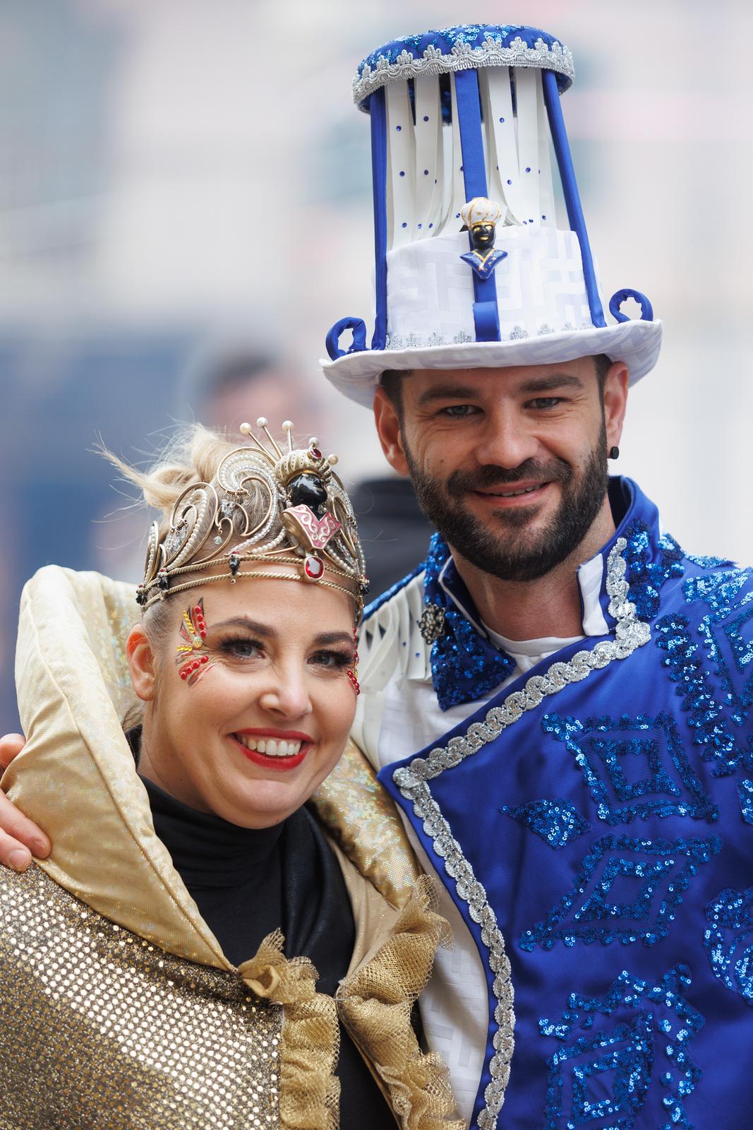 Rijeka: Gradonačelnik Marko Filipović pridružio se humanitarnim karnevalskim manifestacijama