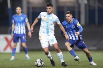 Zagreb: Utakmica NK Lokomotiva i HNK Rijeka u 22. kolu Prve HNL