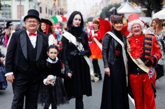 Rijeka: Oko devet tisuća maškara sudjelovalo na tradicionalnom Riječkom karnevalu