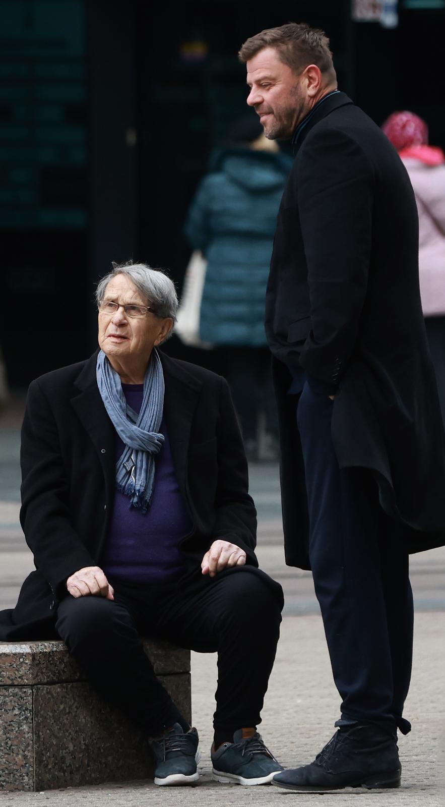 Zagreb: Miroslav Ćiro Blažević i sin prošetali centrom grada Zagreb: Miroslav Ćiro Blažević i sin prošetali centrom grada