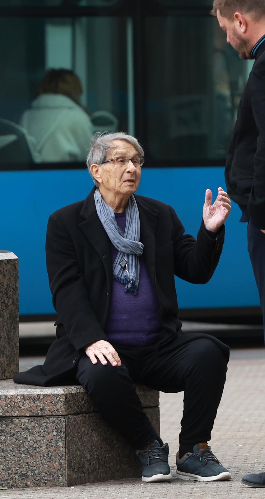 Zagreb: Miroslav Ćiro Blažević i sin prošetali centrom grada Zagreb: Miroslav Ćiro Blažević i sin prošetali centrom grada