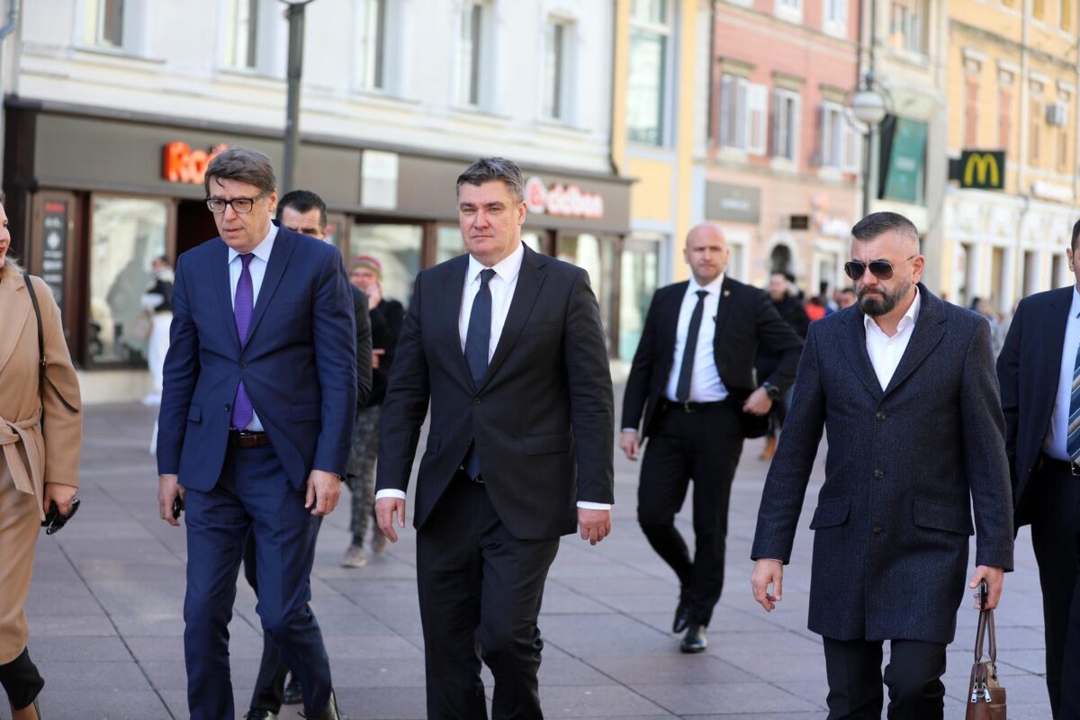 Rijeka: Predsjednik Zoran Milanović sastao se s gradonačelnikom Markom Filipovićem