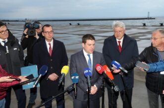 Danska premijerka i Andrej Plenković obišli su budući terminal Rijeka Gateway