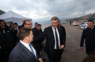 Danska premijerka i Andrej Plenković obišli su budući terminal Rijeka Gateway