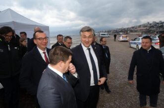 Danska premijerka i Andrej Plenković obišli su budući terminal Rijeka Gateway