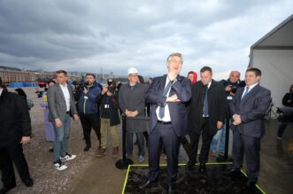 Danska premijerka i Andrej Plenković obišli su budući terminal Rijeka Gateway