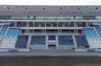 Osijek: Pogled iz zraka na novi stadion NK Osijek na Pampasu