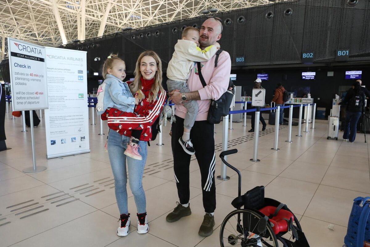Zagreb: Malena Lava Petrušić s obitelji putuje na liječenje u SAD