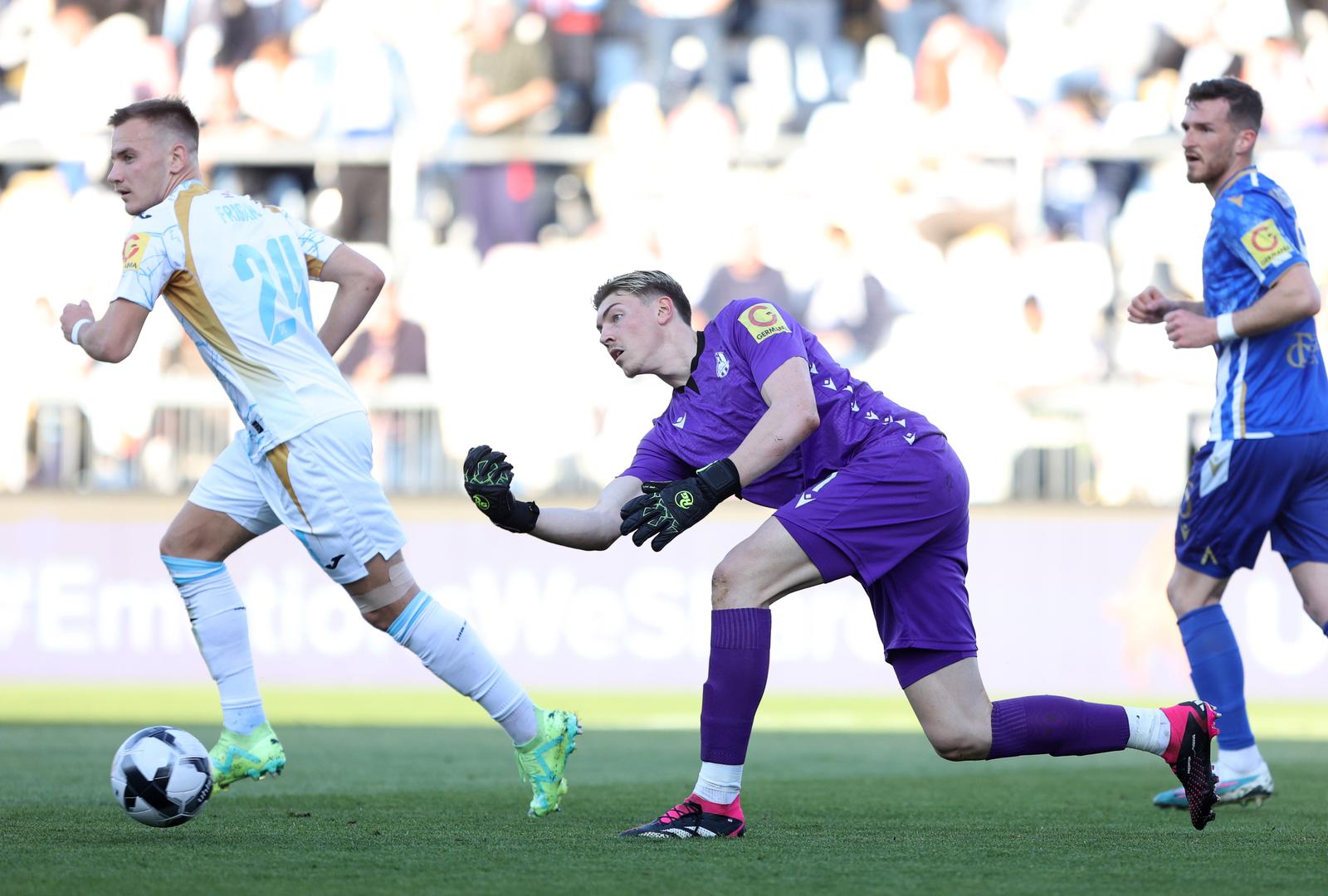 Rijeka: HNK Rijeka i NK Lokomotiva sastali se u 31. kolu Prve HNL Rijeka: HNK Rijeka i NK Lokomotiva sastali se u 31. kolu Prve HNL