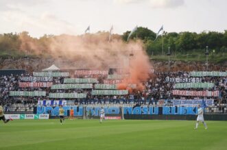 hnk rijeka utakmica rujevica tribine navijači