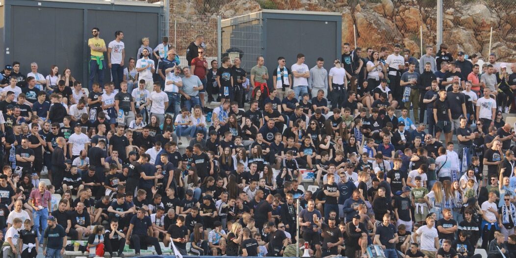 hnk rijeka utakmica rujevica tribine navijači