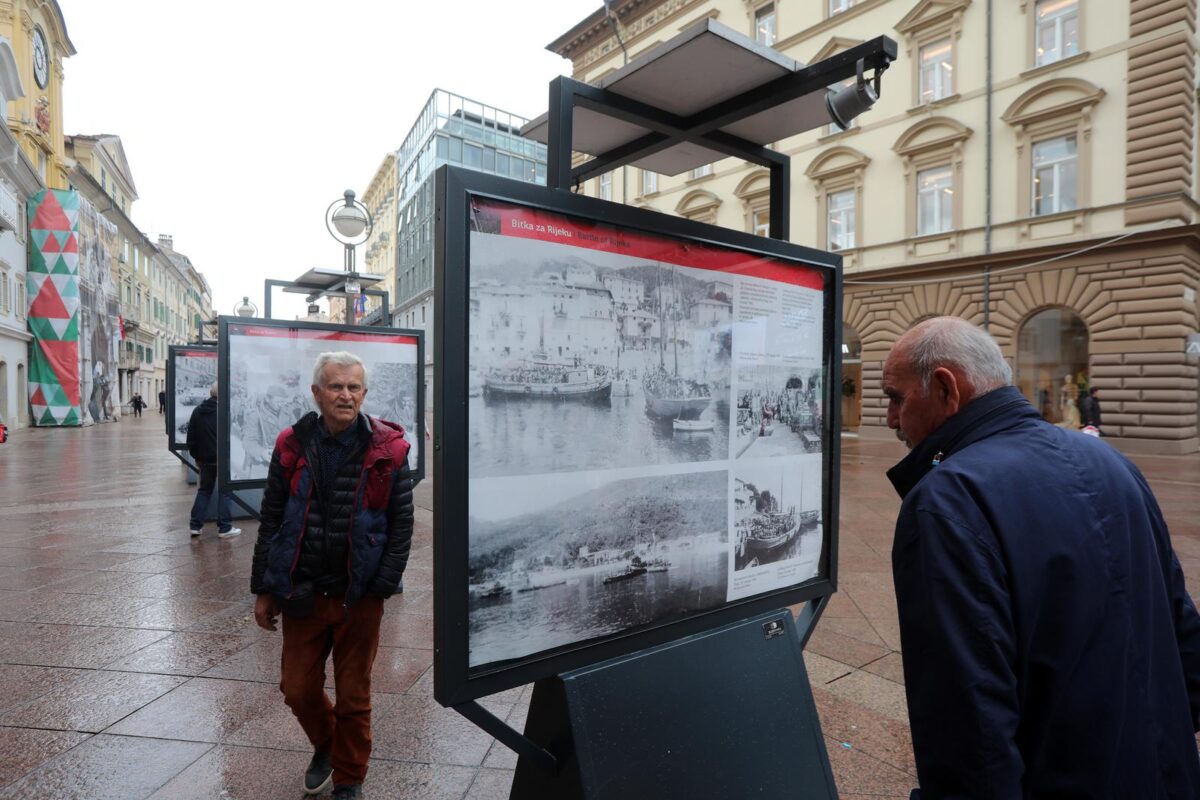 Rijeka: Obilježavanje Dana oslobođenja Rijeke od fašizma započelo otvorenjem izložbe na Korzu