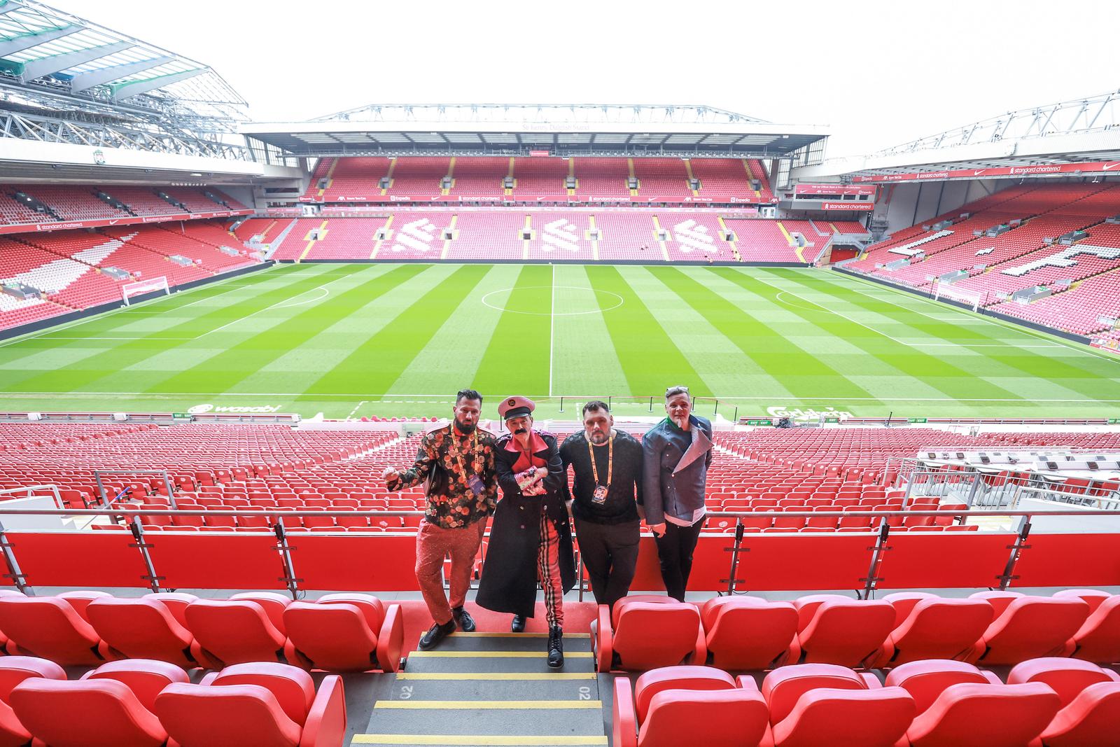 Liverpool: Let 3 i delegacija Hrvatske posjetili stadion Anfield Liverpool: Let 3 i delegacija Hrvatske posjetili stadion Anfield
