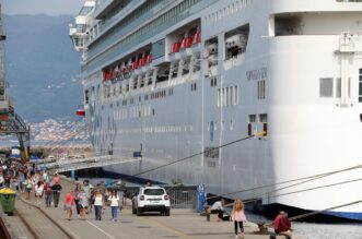 Prvi ovosezonski kruzer Norwegian Gem uplovio u riječku luku pun turista