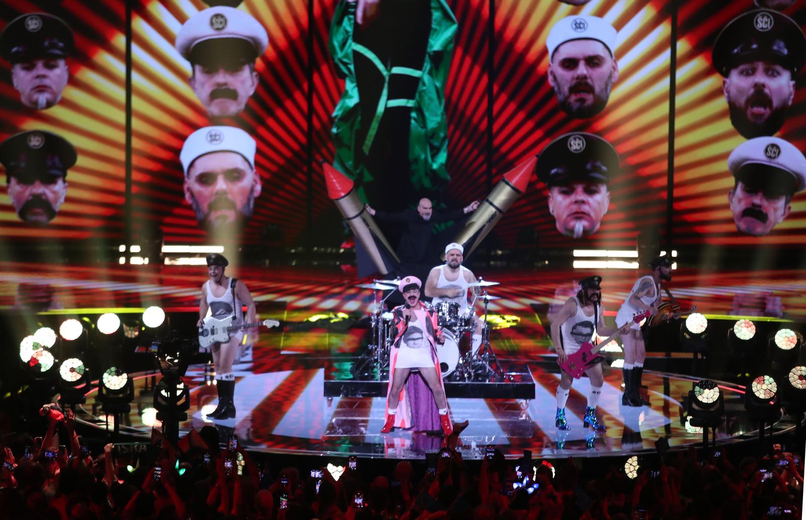 Liverpool: Let 3 nastupio na prvoj polufinalnoj večeri Eurosonga Liverpool: Let 3 nastupio na prvoj polufinalnoj večeri Eurosonga