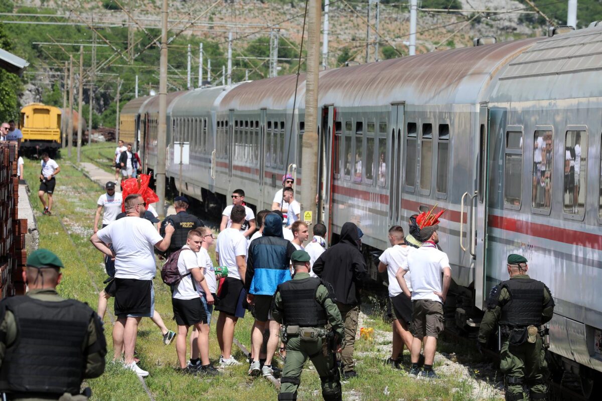 Rijeka: Bili vlak sa Torcidom stigao u Rijeku