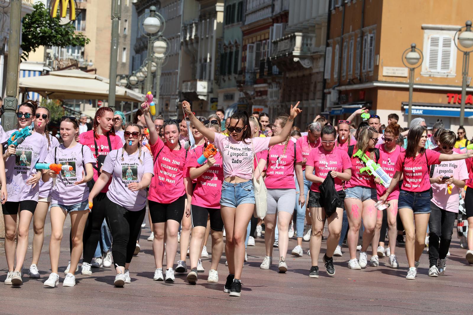 Rijeka: Norijada riječkih maturanata