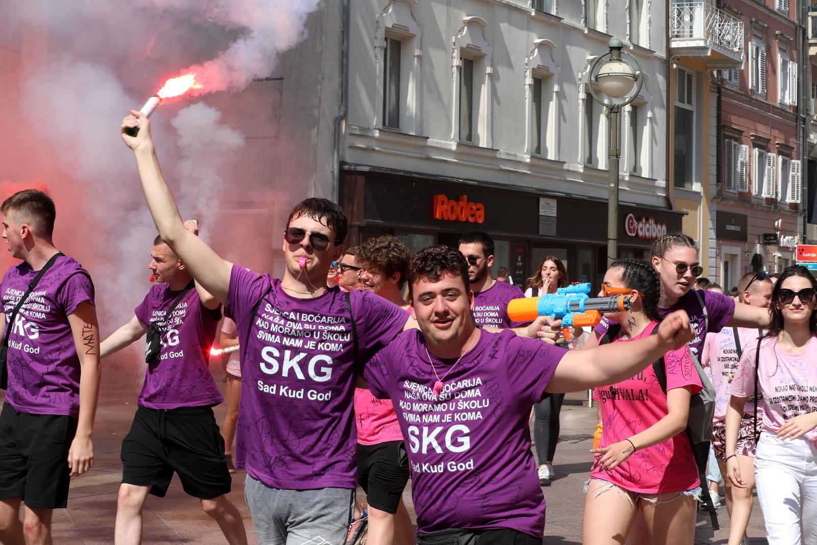 Rijeka: Norijada riječkih maturanata