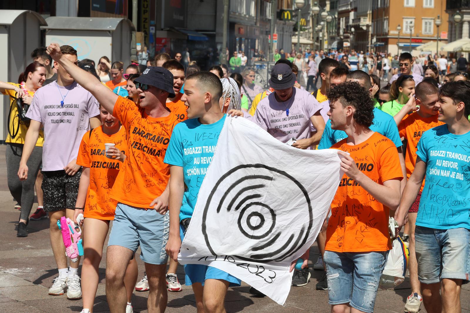 Rijeka: Norijada riječkih maturanata