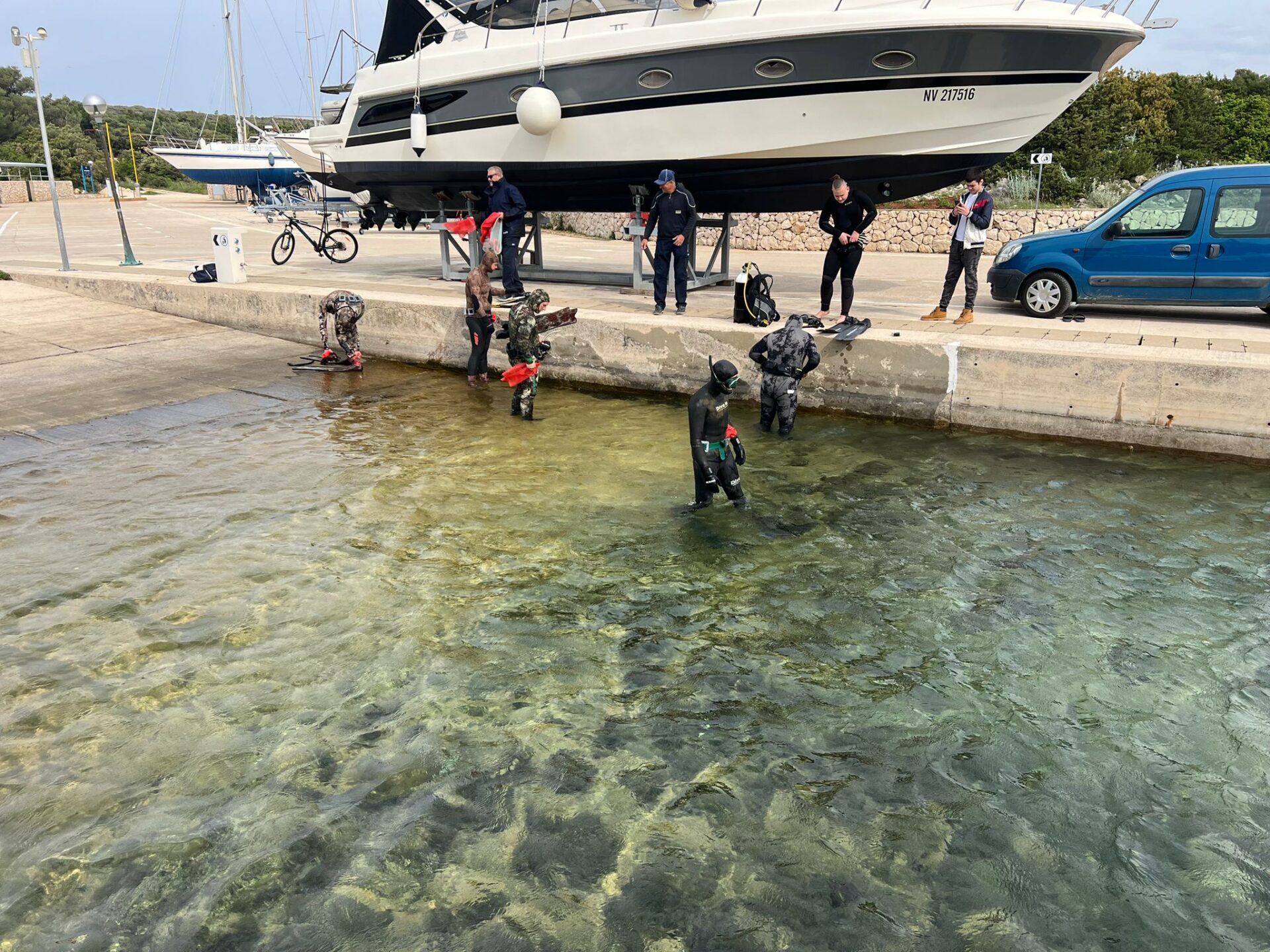 aci marina šimuni Akcija Plava čistka u ACI marini Šimuni (4)