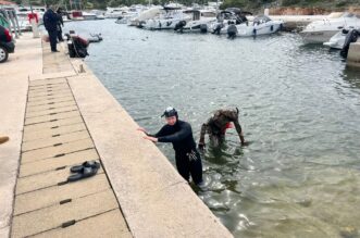 aci marina šimuni Kristijan Gligora u akciji čišćenja Plava čistka