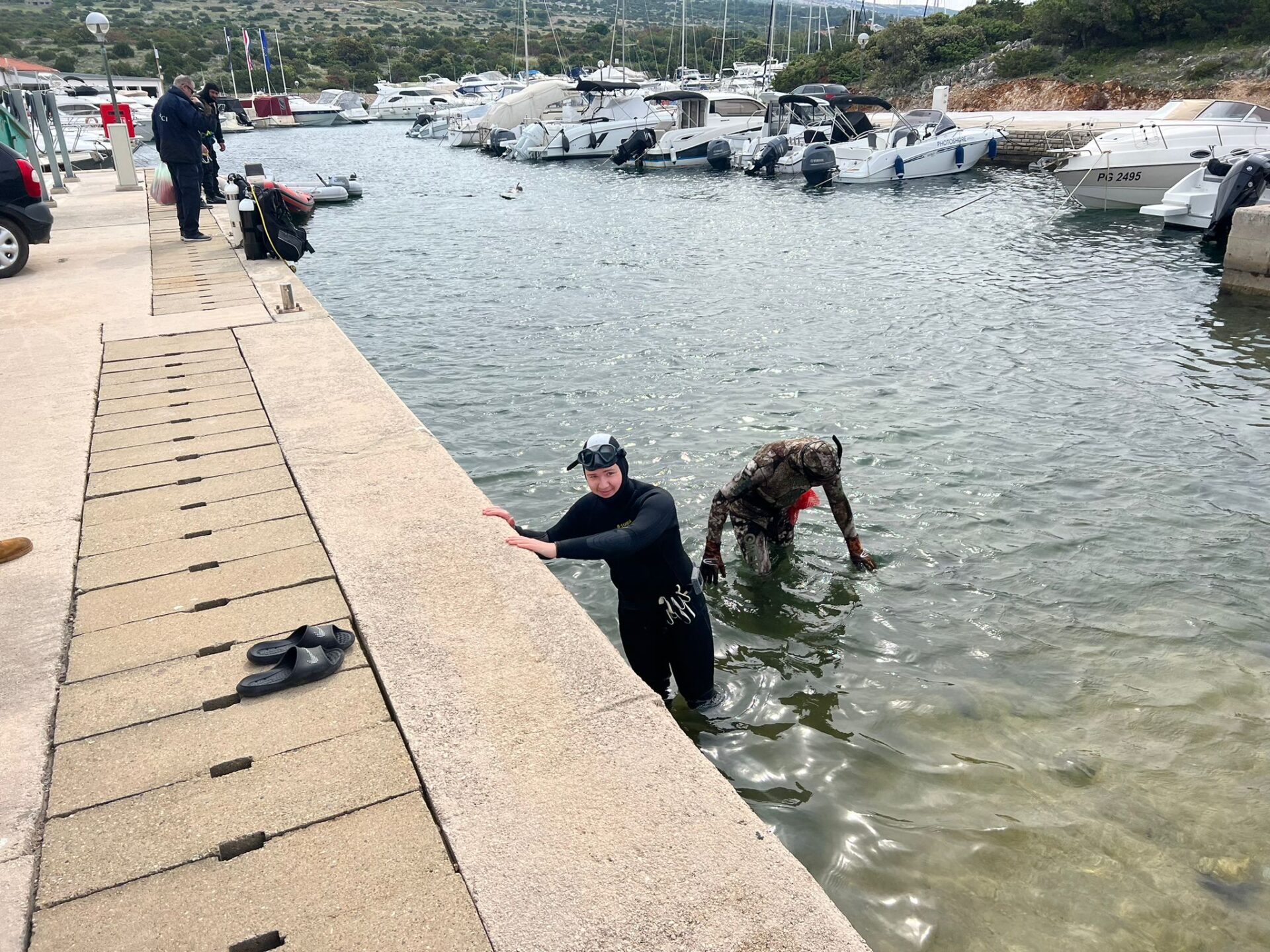 aci marina šimuni Kristijan Gligora u akciji čišćenja Plava čistka