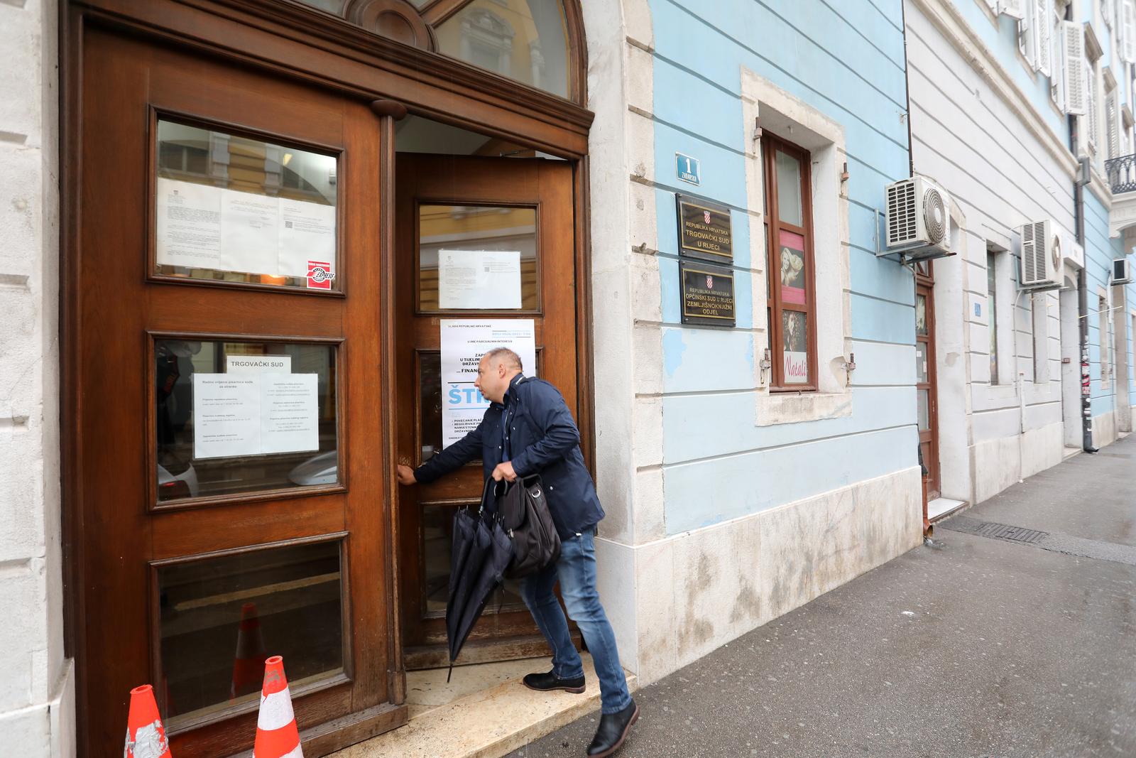 Rijeka: Štrajk djalatnika Trgovačkog suda Rijeka: Štrajk djalatnika Trgovačkog suda
