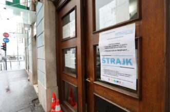 Rijeka: Štrajk djalatnika Trgovačkog suda