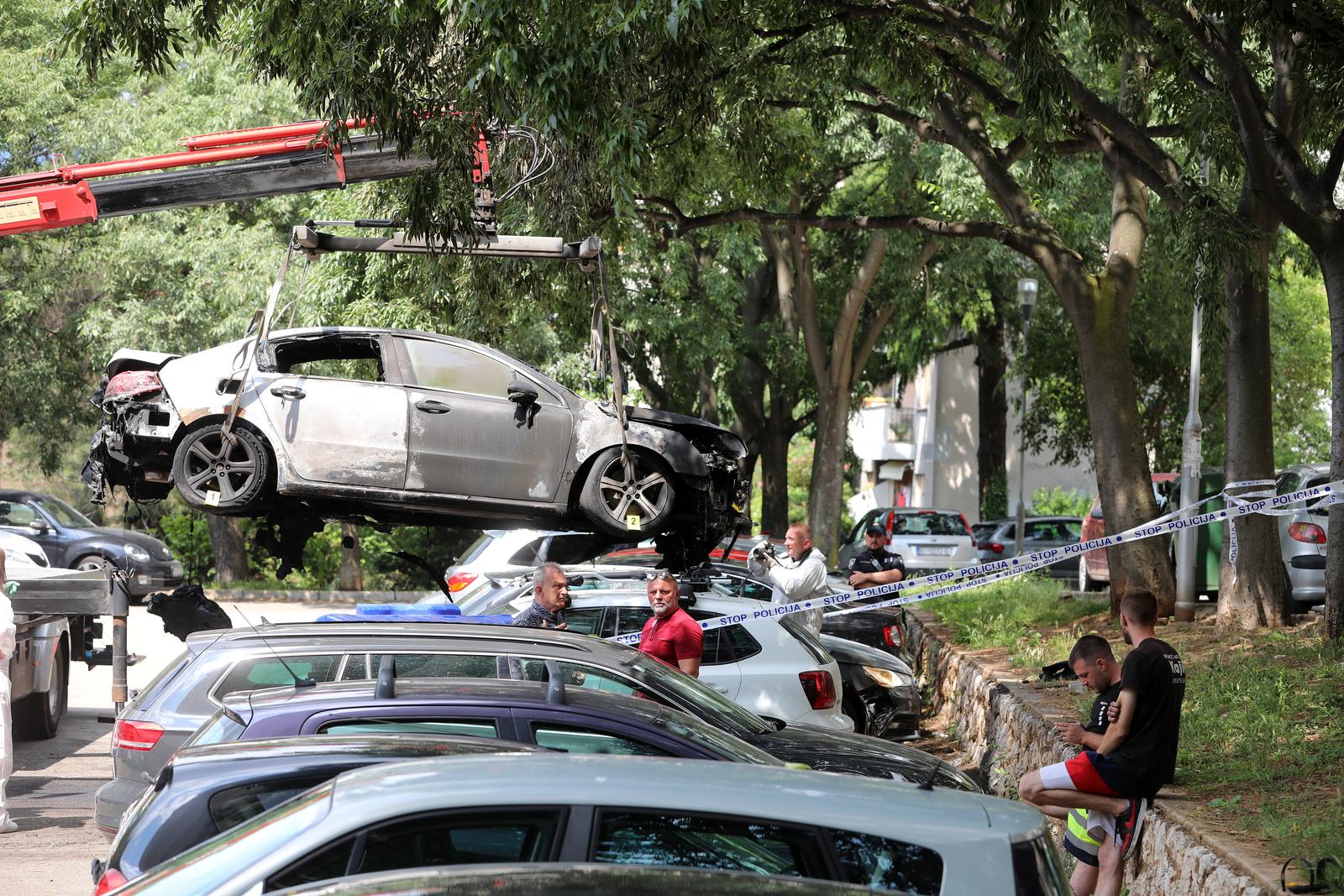 Rijeka: Vozila izgorjela u požaru