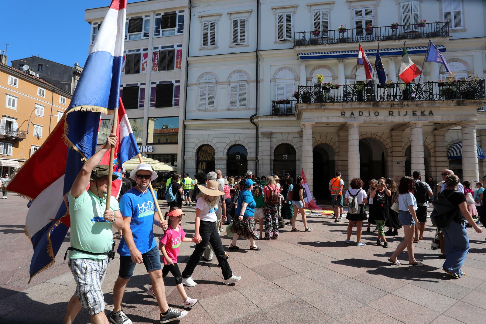 Rijeka: Hod za slobodu