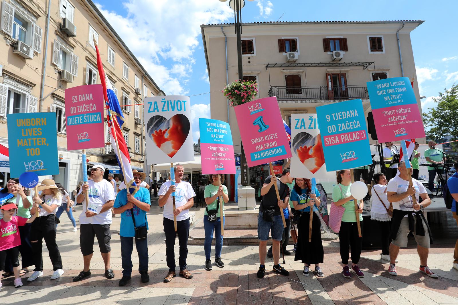 Rijeka: Hod za zivot Rijeka: Hod za zivot