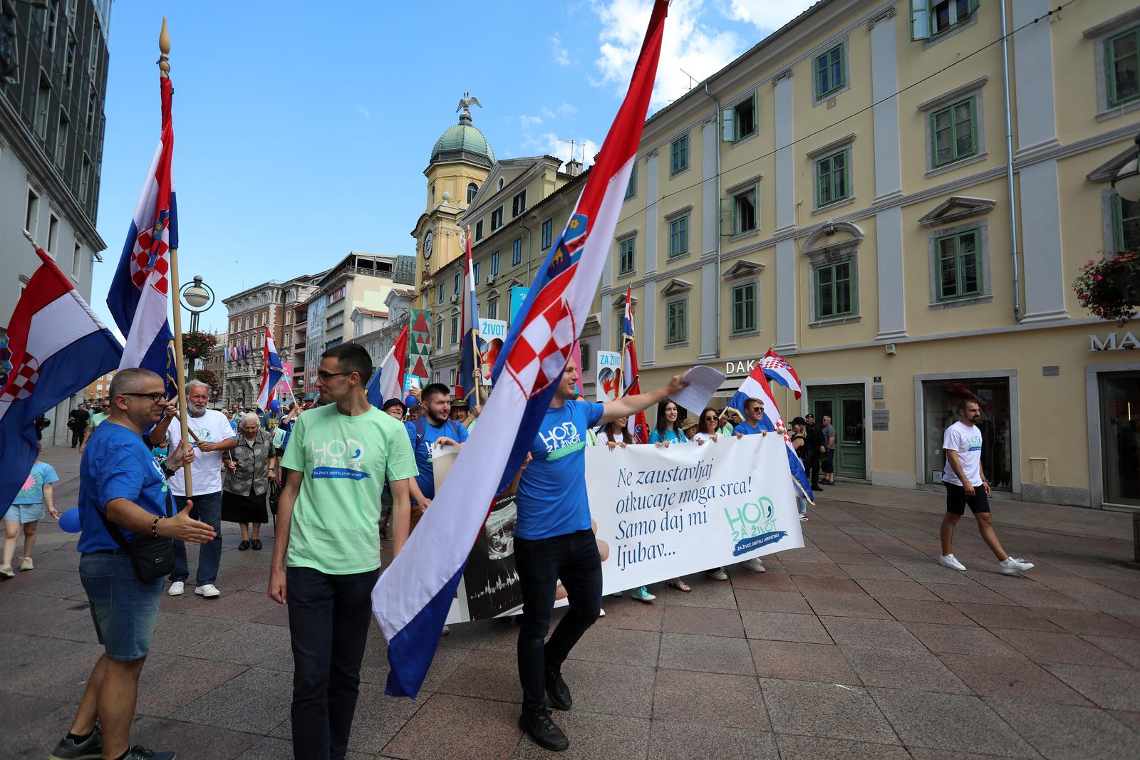 Rijeka: Hod za zivot Rijeka: Hod za zivot