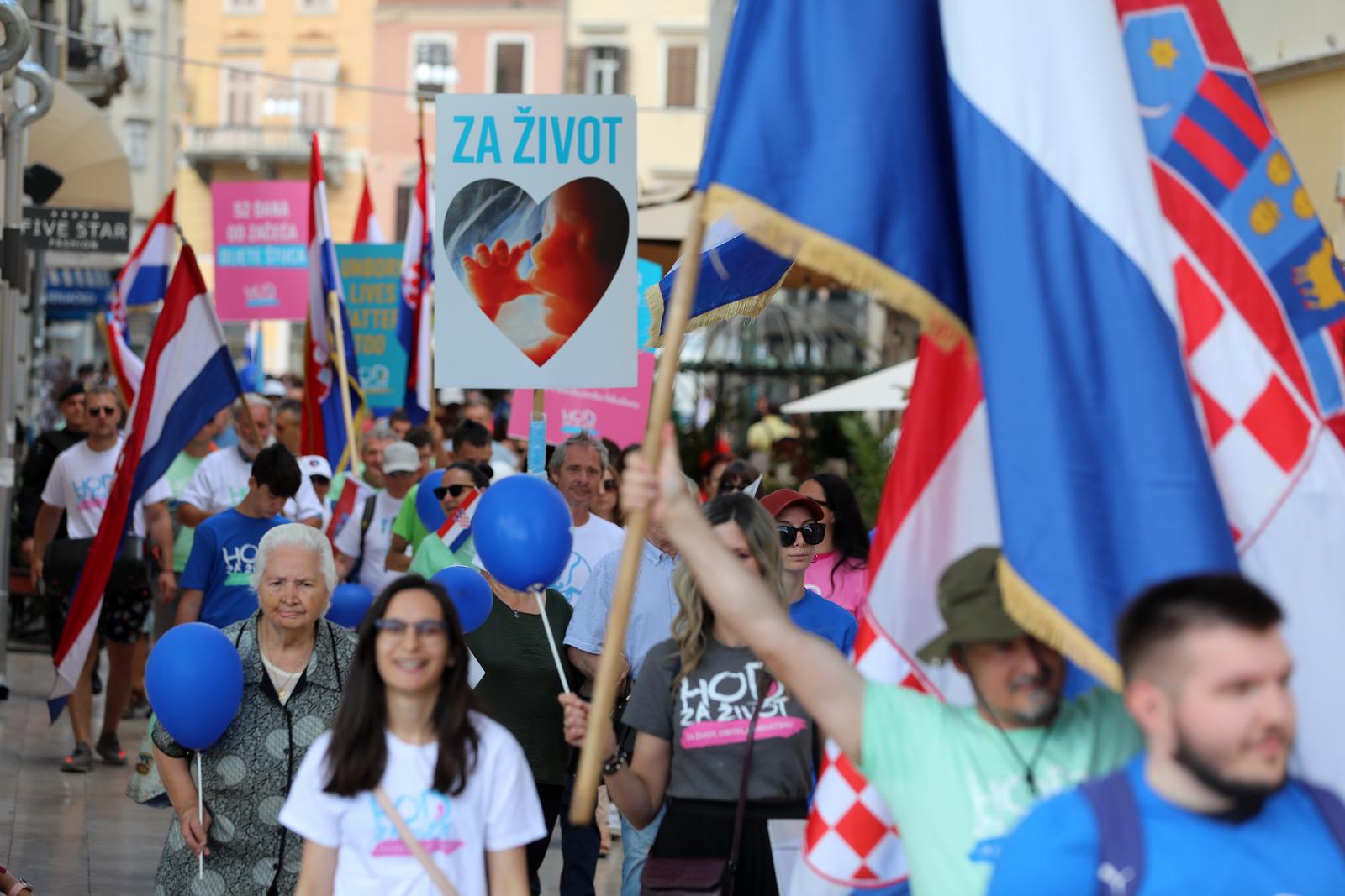 Rijeka: Hod za zivot Rijeka: Hod za zivot