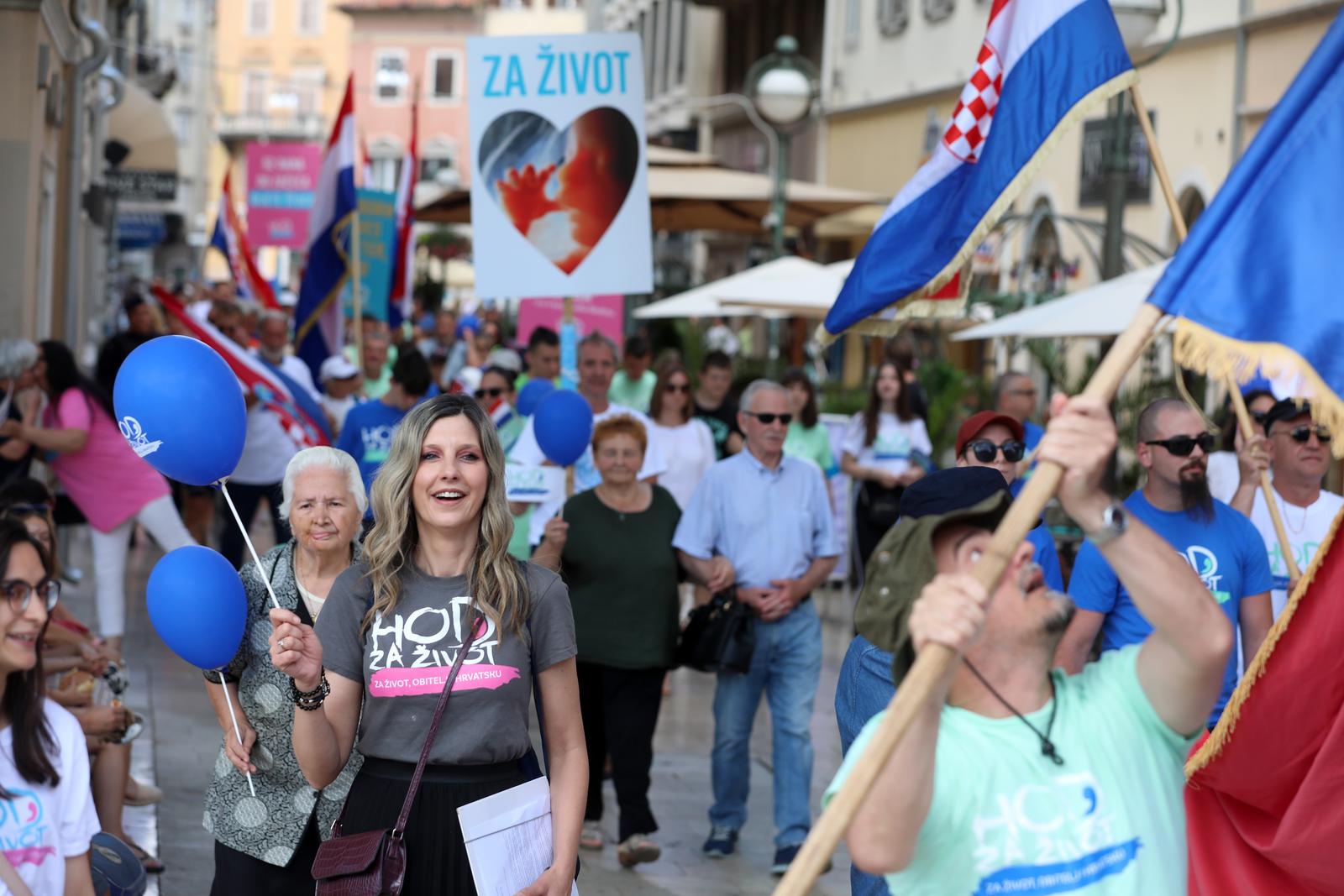 Rijeka: Hod za zivot Rijeka: Hod za zivot