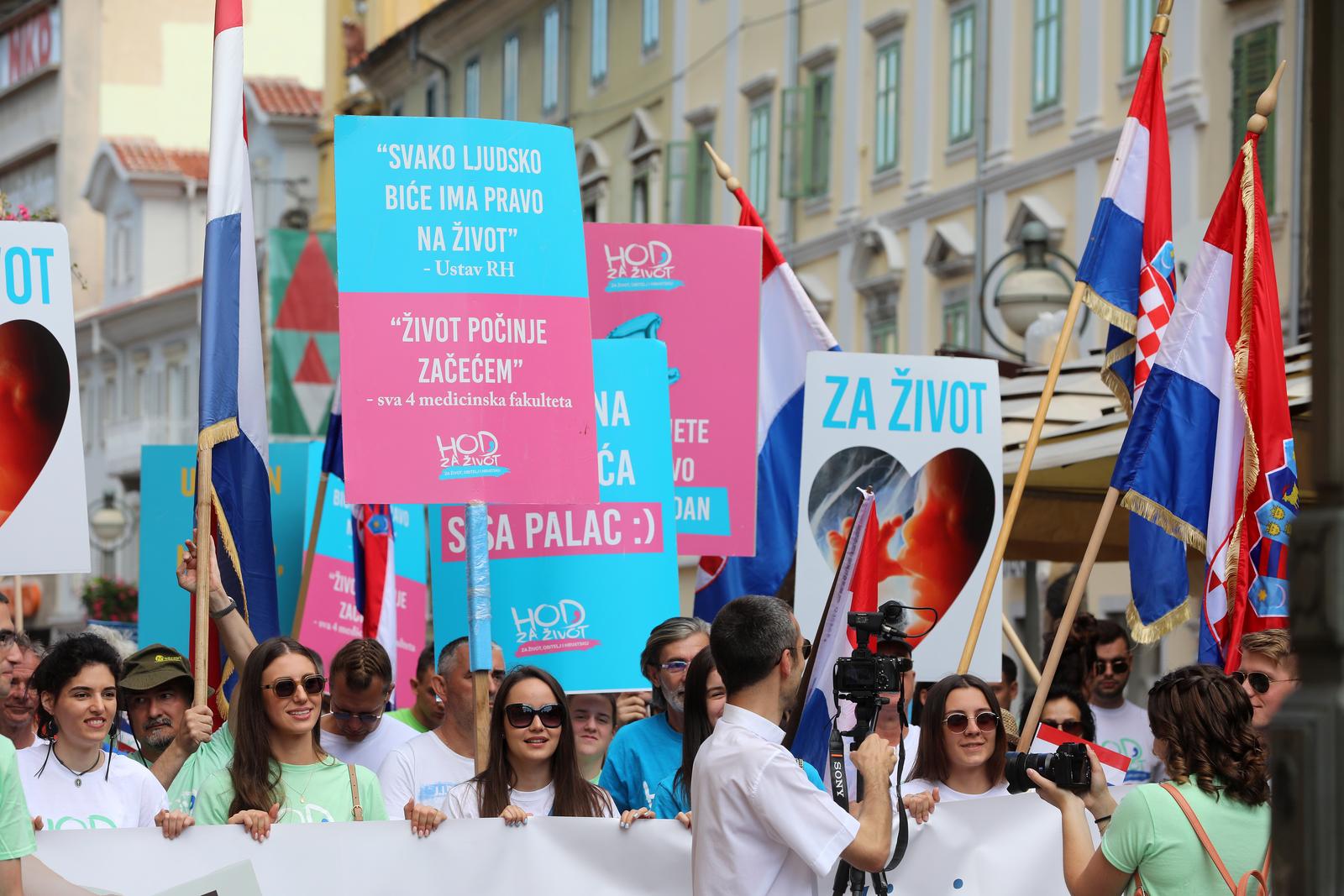 Rijeka: Hod za zivot Rijeka: Hod za zivot