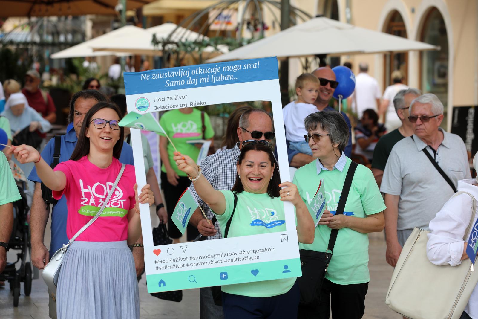 Rijeka: Hod za zivot Rijeka: Hod za zivot