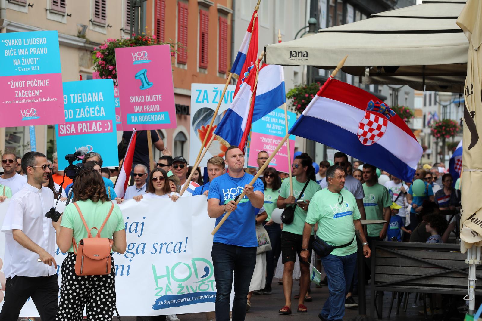 Rijeka: Hod za zivot Rijeka: Hod za zivot