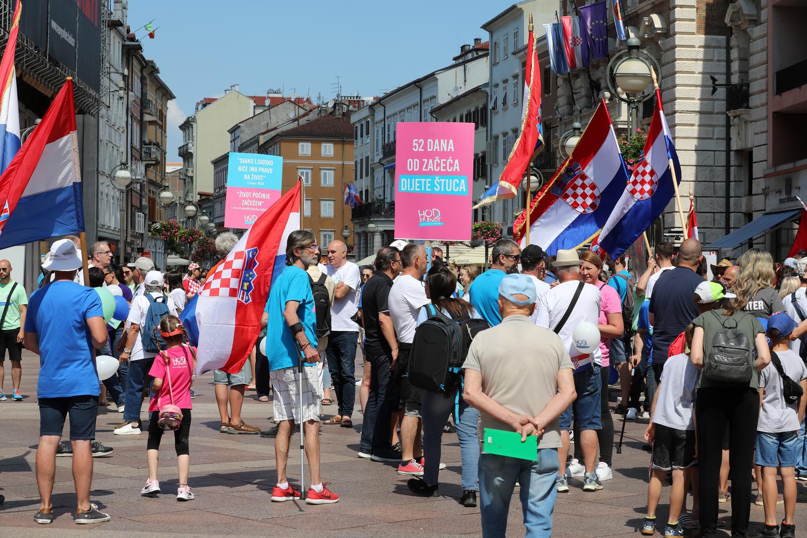 Rijeka: Hod za zivot Rijeka: Hod za zivot