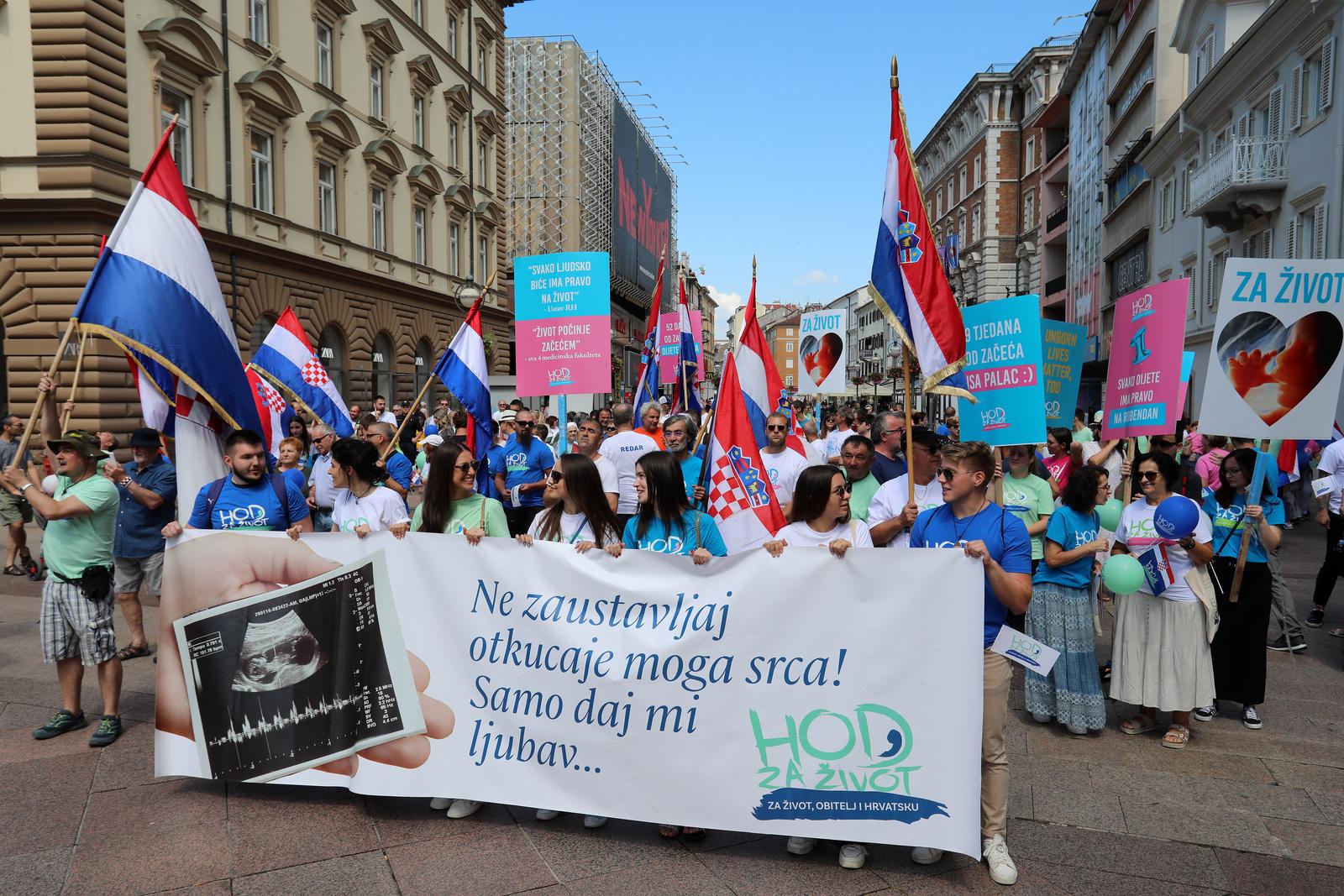 Rijeka: Hod za zivot Rijeka: Hod za zivot