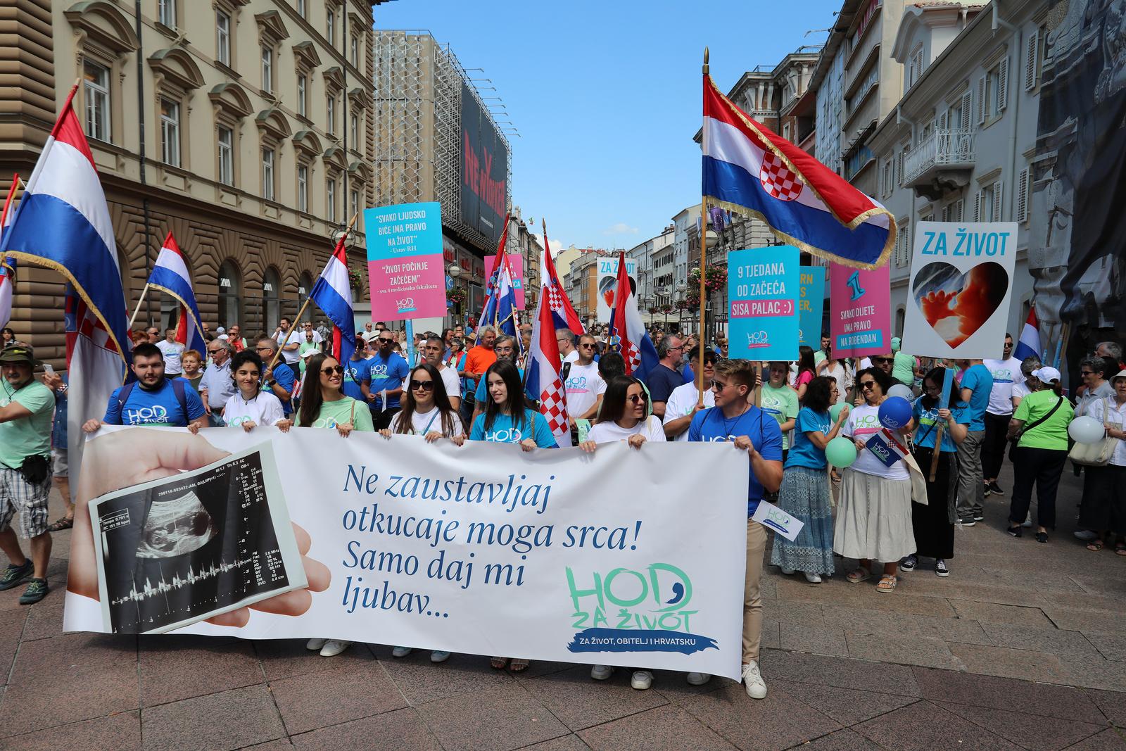 Rijeka: Hod za zivot Rijeka: Hod za zivot