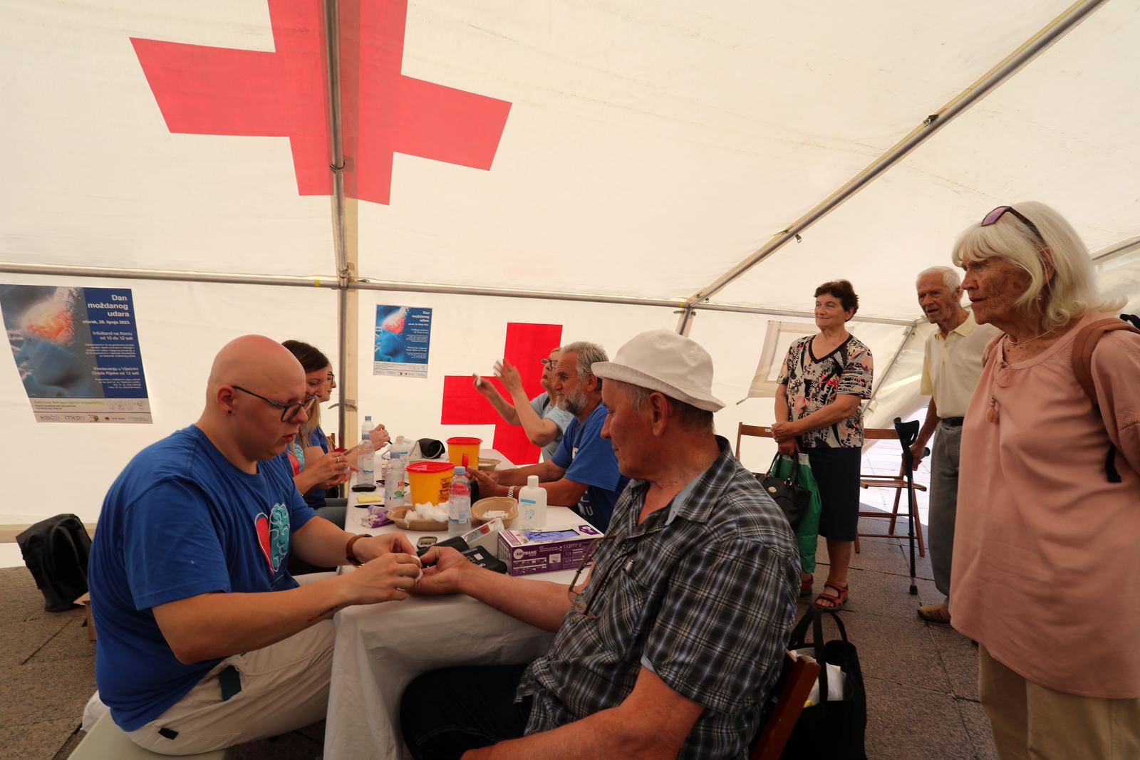 Rijeka: Obilježavanje hrvatskog dana moždanog udara Rijeka: Obilježavanje hrvatskog dana moždanog udara