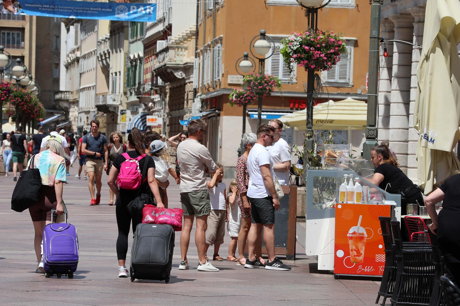 Rijeka: Turisti u obilasku grada