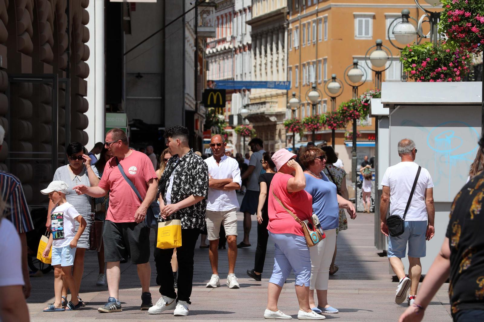 Rijeka: Turisti u obilasku grada
