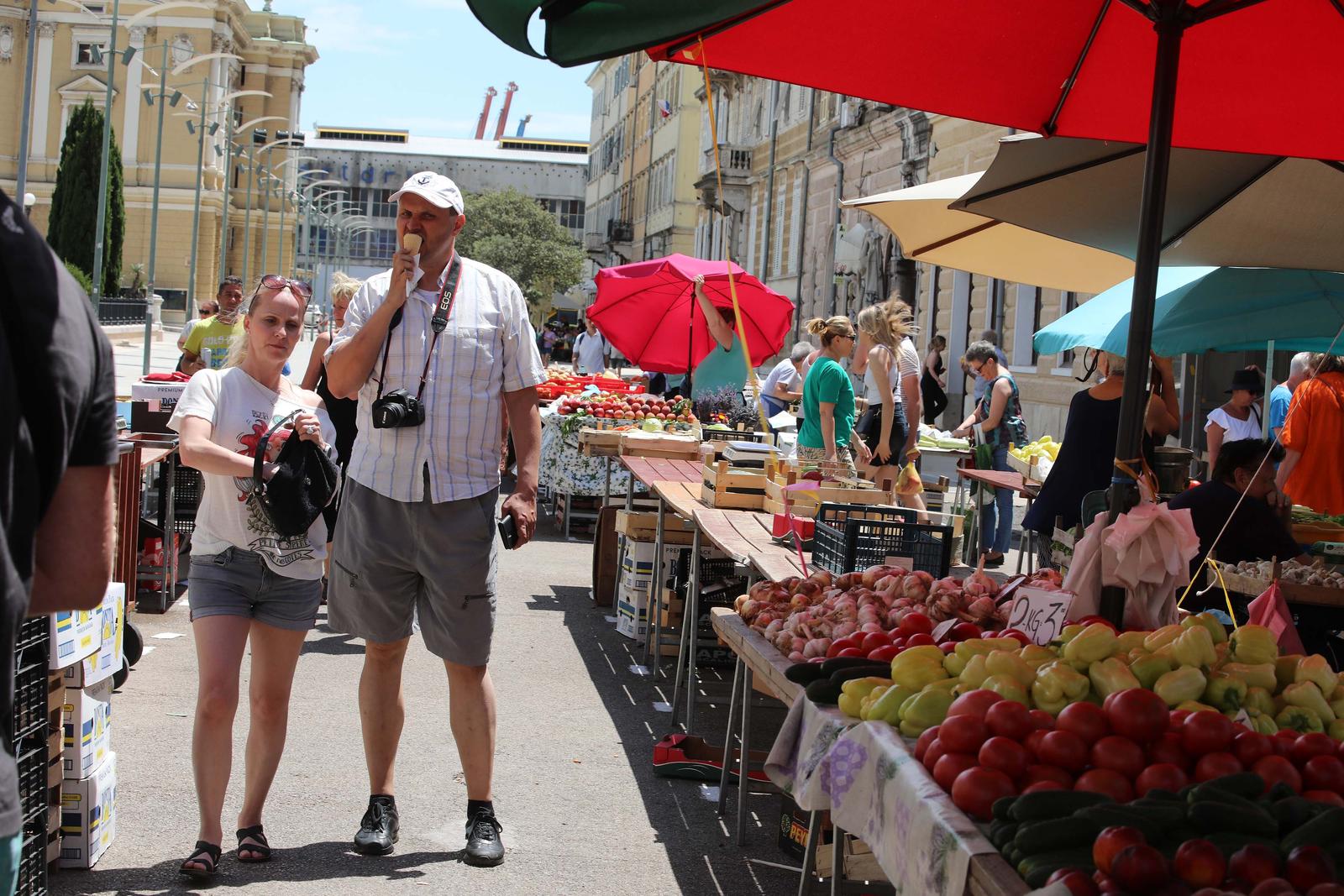 Rijeka: Turisti u obilasku grada