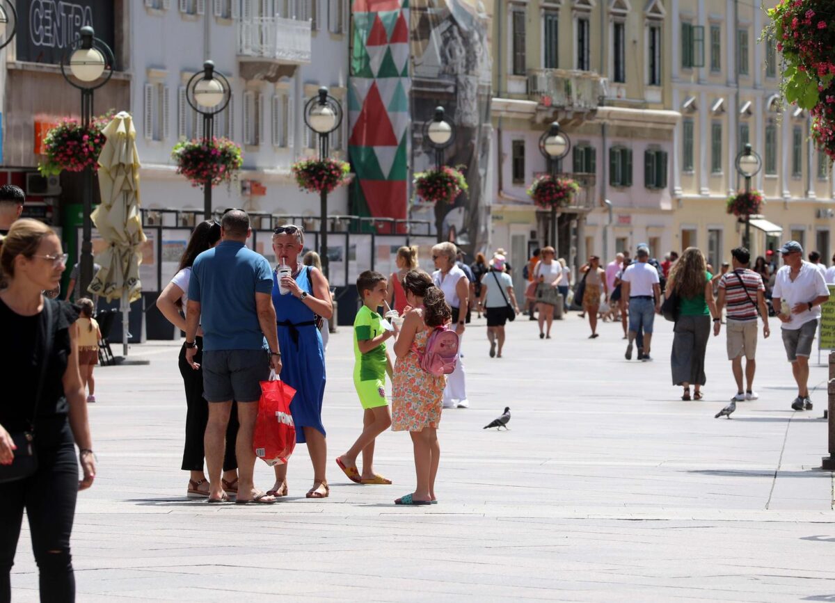 Rijeka: Turisti u obilasku grada
